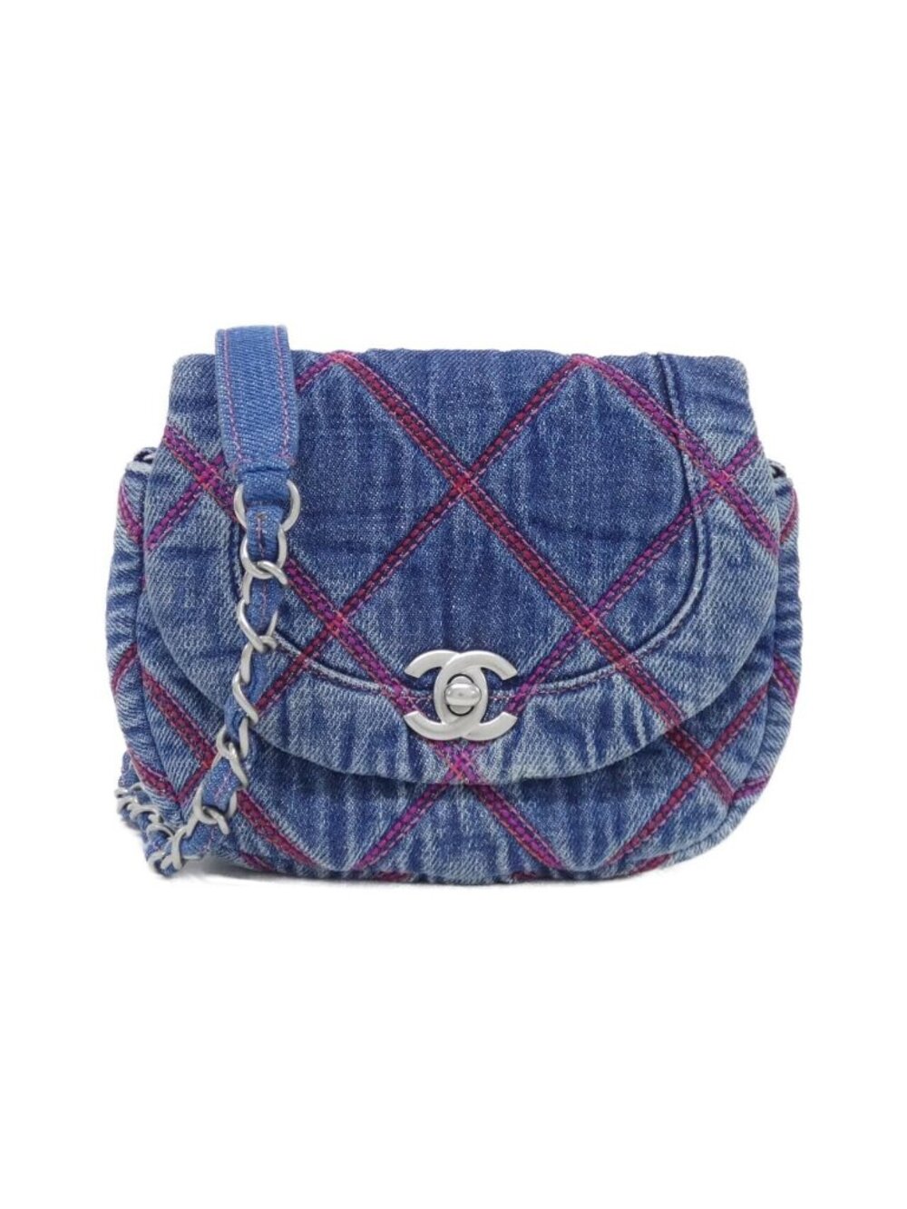 Chanel Shoulder Bag Blue